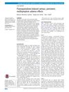 Fluoroquinolone-Induced Serious, Persistent, Multisymptom Adverse Effects