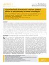 Cysteine Prevents the Reduction in Keratin Synthesis Induced by Iron Deficiency in Human Keratinocytes