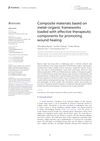 Composite Materials Based on Metal-Organic Frameworks Loaded with Effective Therapeutic Components for Promoting Wound Healing