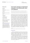 From Basic Biology to Engineered Therapies: The Keratinocyte Stem Cell Playbook