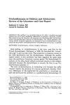 Trichotillomania in Children and Adolescents: Review of the Literature and Case Report