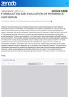 Formulation And Evaluation Of Periwinkle Hair Serum