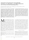 Activation of Cytoprotective Prostaglandin Synthase-1 by Minoxidil as a Possible Explanation for Its Hair Growth-Stimulating Effect