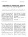 Changes in Serum Free Testosterone, Sleep Patterns, and 5-Alpha-Reductase Type I Activity Influence Sebum Excretion in Female Subjects
