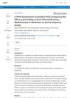 A Pilot Randomized Controlled Trial Comparing the Efficacy and Safety of Oral Tofacitinib Versus Methotrexate in Moderate-To-Severe Alopecia Areata