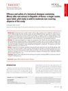 Efficacy and Safety of a Botanical Shampoo Containing Morus Alba Root Extract in Republic of Korea: A Single-Center, Open-Label, Pilot Study in Mild to Moderate Non-Scarring Alopecia of the Scalp
