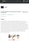 The First Observation of Calcium Oxalate Accumulation in Human Hair