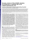 Receptor Activator of NF-κB Stimulates the Proliferation of Epithelial Cells of the Epidermo-Pilosebaceous Unit