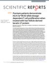 Psoriasis Patients Demonstrate HLA-Cw*06:02 Allele Dosage-Dependent T Cell Proliferation When Treated With Hair Follicle-Derived Keratin 17 Protein