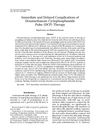 Immediate and Delayed Complications of Dexamethasone Cyclophosphamide Pulse Therapy