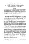 Wetting Behavior of Human Hair Fibers