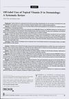 Off-Label Uses of Topical Vitamin D in Dermatology: A Systematic Review