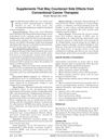 Supplements That May Counteract Side Effects from Conventional Cancer Therapies