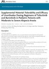 Supplemental Material: Tolerability and Efficacy of Unorthodox Dosing Regimens of Tofacitinib and Baricitinib in Pediatric Patients with Moderate to Severe Alopecia Areata