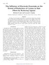 The Influence of Electrode Potentials on the Extent of Reduction of Cystine in Hair Fibers by Reducing Agents