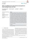 Effect of Equilibrium pH on the Structure and Properties of Bleach-Damaged Human Hair Fibers