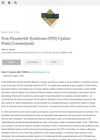Post-Finasteride Syndrome Update: Point/Counterpoint