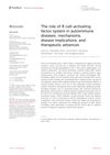 The Role of B Cell-Activating Factor System in Autoimmune Diseases: Mechanisms, Disease Implications, and Therapeutic Advances