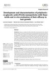 Development and Characterization of Poly(Lactic-Co-Glycolic Acid) Nanoparticles With Finasteride and In Vivo Evaluation of Their Efficacy in Hair Growth