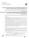 A Study of Biochemical Factors and Knowledge, Attitude, and Practice in Patients With Premature Graying of Hair