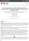 The Therapeutic Response of Platelet-Rich Plasma for Androgenetic Alopecia Showed No Correlation with Growth Factors and Platelet Number