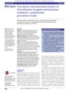 Prevalence and Associated Factors of Skin Diseases in Aged Nursing Home Residents: A Multicentre Prevalence Study