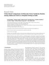 Urban Rural Comparisons of Polycystic Ovary Syndrome Burden Among Adolescent Girls in a Hospital Setting in India