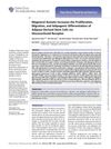 Megestrol Acetate Increases the Proliferation, Migration, and Adipogenic Differentiation of Adipose-Derived Stem Cells via Glucocorticoid Receptor