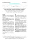 Oral Zinc Sulphate in Treatment of Patients with Thallium Poisoning: A Clinical Therapeutic Trial
