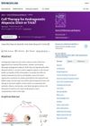 Cell Therapy for Androgenetic Alopecia: Elixir or Trick?