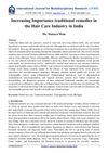 Increasing Importance of Traditional Remedies in the Hair Care Industry in India