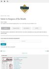 Salute to Surgeon of the Month