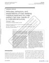 Attitudes, Behaviors, and Expectations of Men Seeking Medical Treatment for Male Pattern Hair Loss: Results of a Multinational Survey