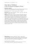 Janus Kinase Inhibitors in the Treatment of Alopecia Areata