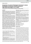 Comparison of Androgenic Hormone Levels in Various Phenotypes of Polycystic Ovarian Syndrome in High School Girls Aged 14 to 18 Years