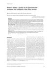 Alopecia Areata – Quality of Life Questionnaire – Formation and Validation of the Polish Version