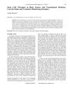 Stem Cell Therapies in Basic Science and Translational Medicine: Current Status and Treatment Monitoring Strategies