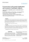Current Issues on the Genetic Implications and Treatment of Androgenic Alopecia