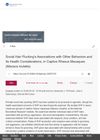 Social Hair Plucking’s Associations with Other Behaviors and Its Health Considerations in Captive Rhesus Macaques (Macaca Mulatta)