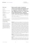 Real-World Study of Adverse Events Associated with Gepant Use in Migraine Treatment Based on the VigiAccess and U.S. Food and Drug Administration’s Adverse Event Reporting System Databases