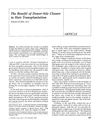 The Benefit of Donor-Site Closure in Hair Transplantation