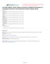 YouTube, Bilibili, TikTok Videos as Sources of Medical Information on Laryngeal Carcinoma: Cross-Sectional Content Analysis Study