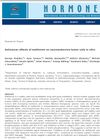 Anticancer Effects of Metformin on Neuroendocrine Tumor Cells In Vitro
