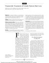 Finasteride Treatment of Female Pattern Hair Loss