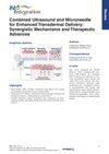 Combined Ultrasound and Microneedle for Enhanced Transdermal Delivery: Synergistic Mechanisms and Therapeutic Advances