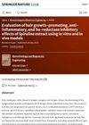 Evaluation of Hair Growth-Promoting, Anti-Inflammatory, and 5α-Reductase Inhibitory Effects of Spirulina Extract Using In Vitro and In Vivo Models