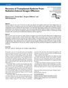 Recovery of Transplanted Eyebrow From Radiation-Induced Anagen Effluvium