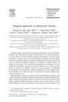 Surgical Approach to Adolescent Obesity