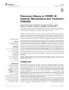 Pulmonary Edema in COVID-19 Patients: Mechanisms and Treatment Potential