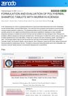 Formulation and Evaluation of Polyherbal Shampoo Tablets with Murraya Koenigii